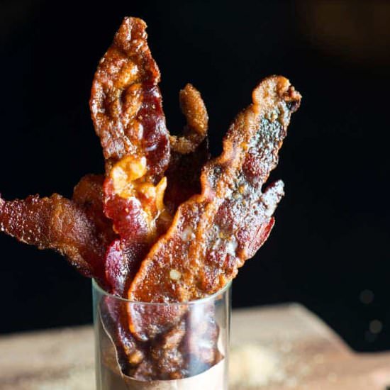 Smoked Candied Bacon