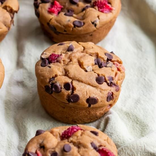 Gluten-Free Strawberry Muffins