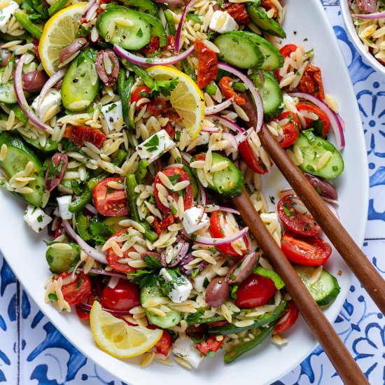 Greek Orzo Salad