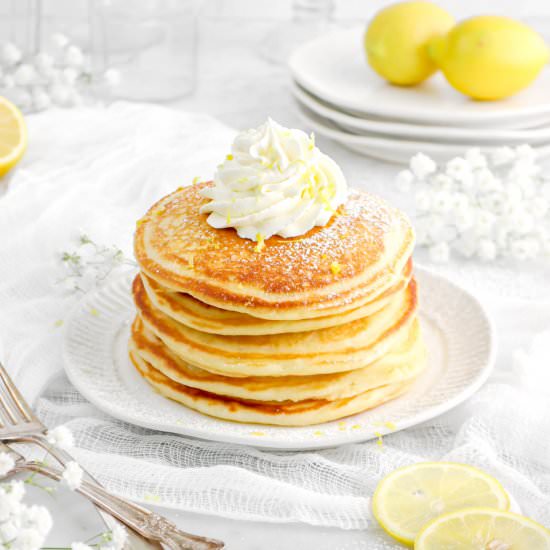 Lemon Ricotta Pancakes