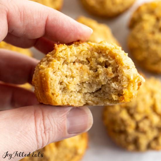 Keto Carrot Cake Muffins