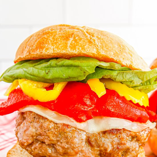 Italian Sausage Burgers