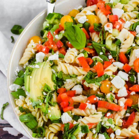 Chickpea Pasta Salad