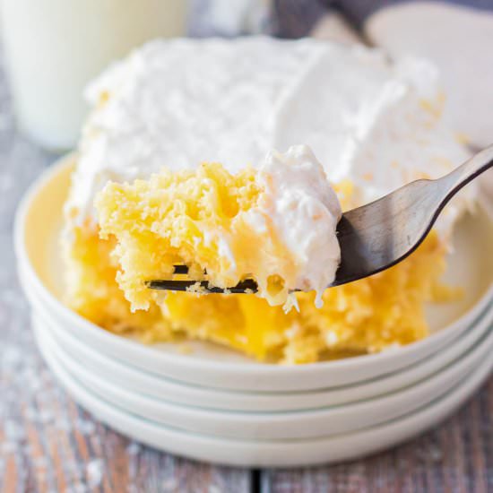 Pineapple Poke Cake