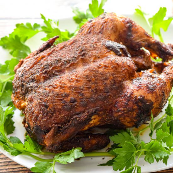 Cajun-Spiced Rotisserie Chicken