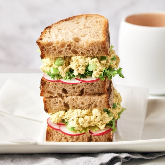 Tofu Salad Sandwich