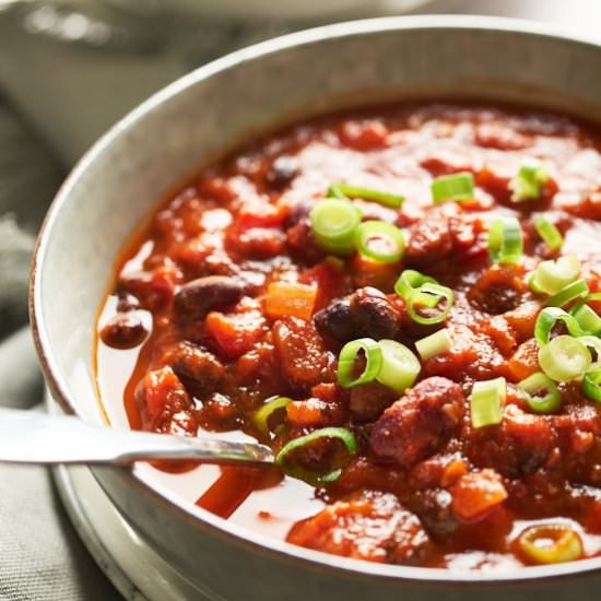 Vegan Pumpkin Chili