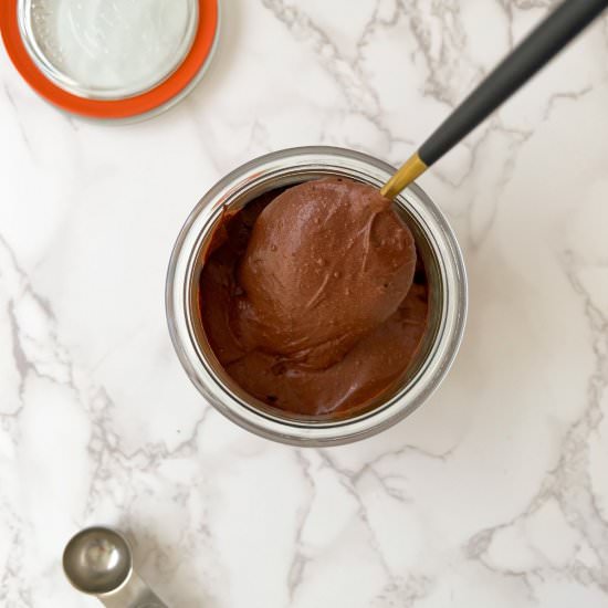 protein chocolate mousse