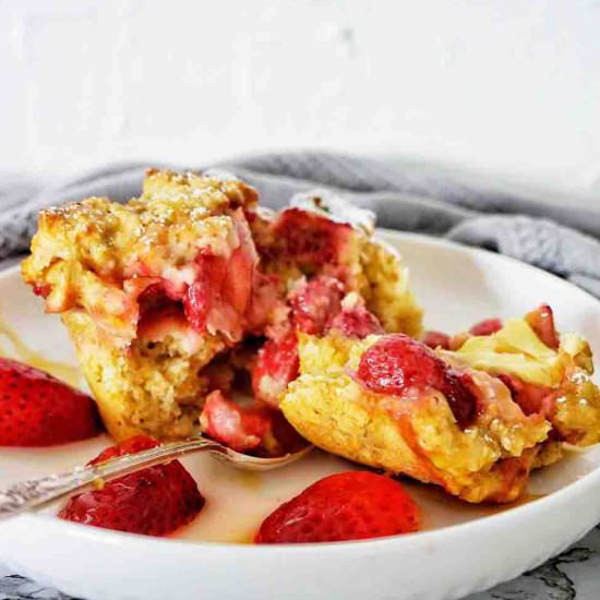 Oatmeal Strawberry Muffins