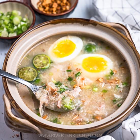 Instant Pot Chicken Congee