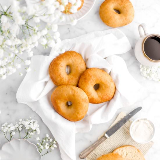 Sourdough Bagels