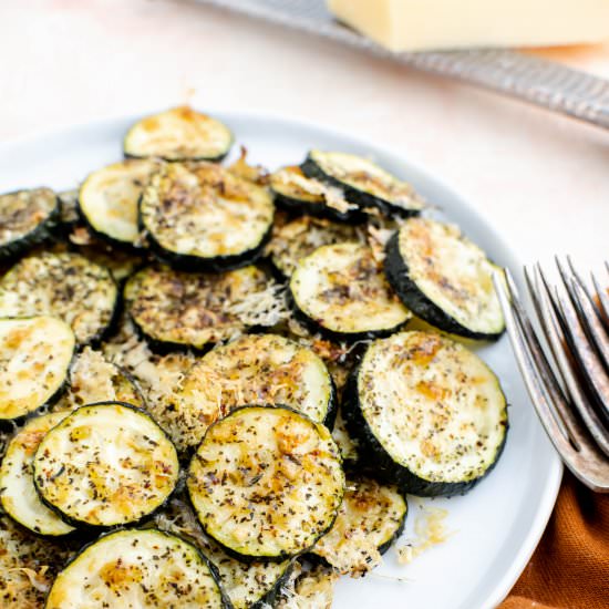 Parmesan Zucchini Bites