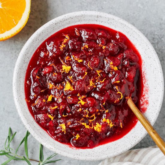 Cranberry Orange Sauce