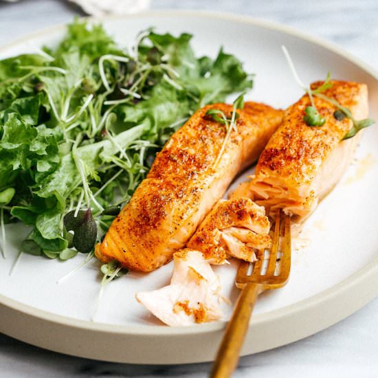 Air Fryer Salmon