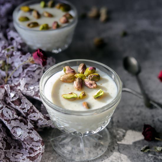 Muhallebi (Mahalabia) Rice Pudding