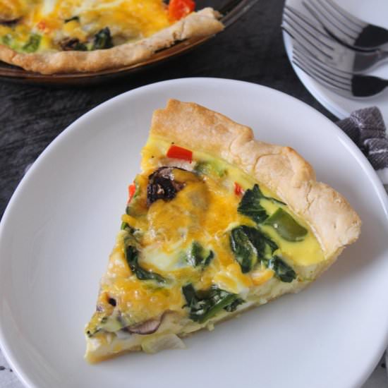 Veggie Quiche