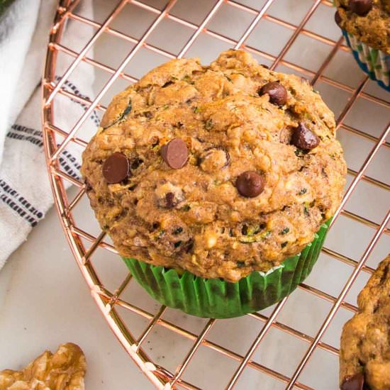 Vegan Zucchini Muffins