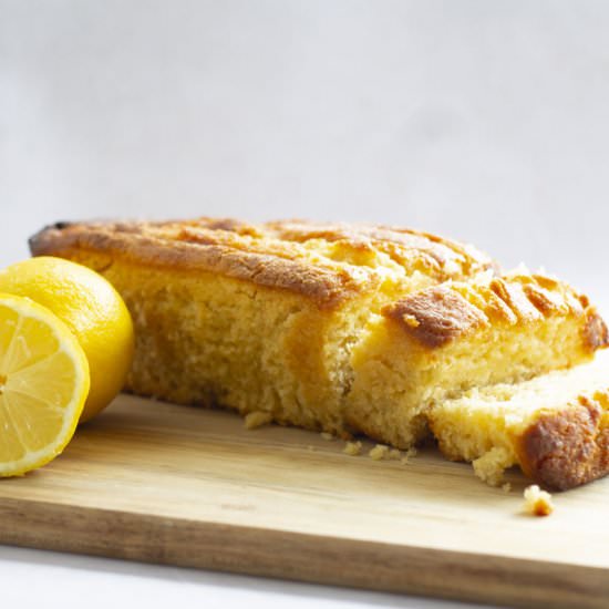 Vegan Lemon Drizzle Cake