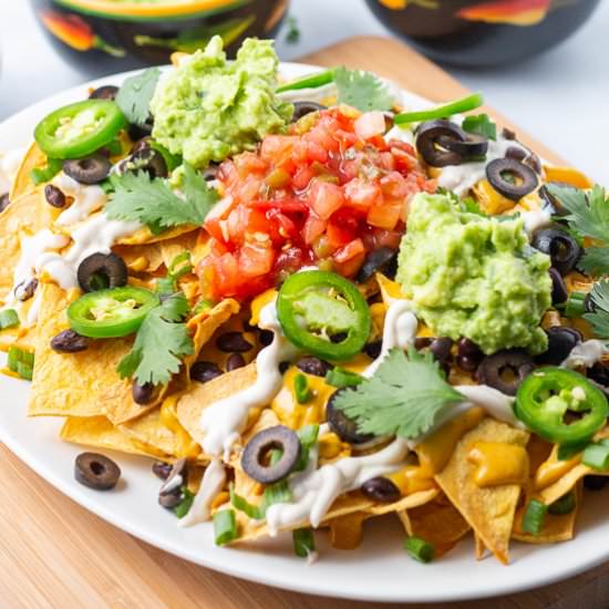 Vegan Nachos – Oil Free!