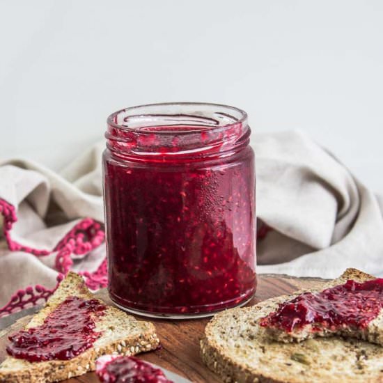 Raspberry, Chile and Ginger Jam