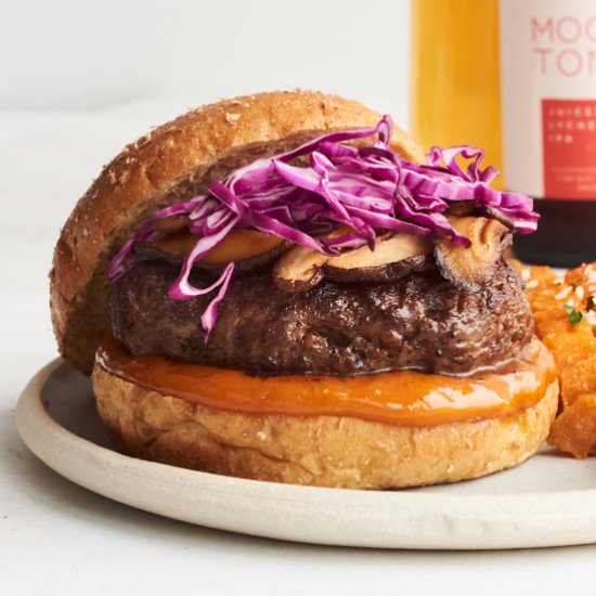 Bulgogi Burger (Korean BBQ Burger)
