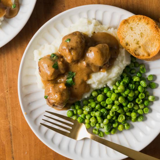 Crock Pot Swedish Meatballs