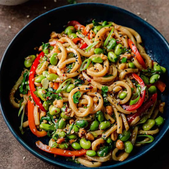 Easy Vegan Chili Garlic Noodles