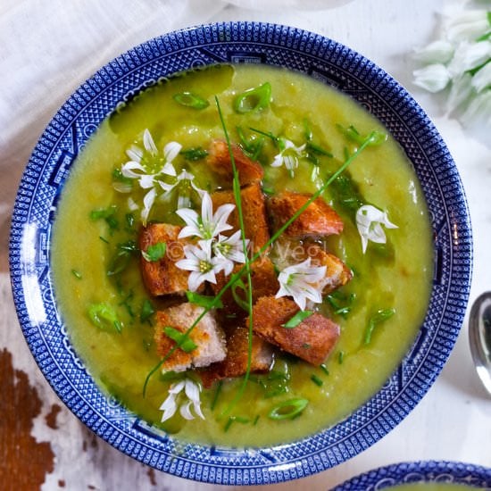 Vegan Leek Soup