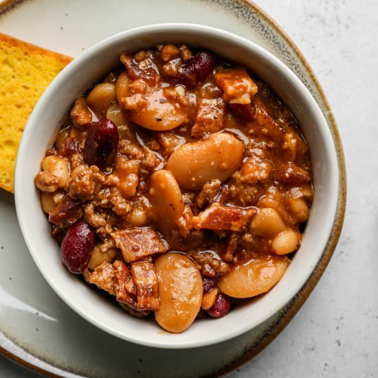 Gluten Free Cowboy Baked Beans