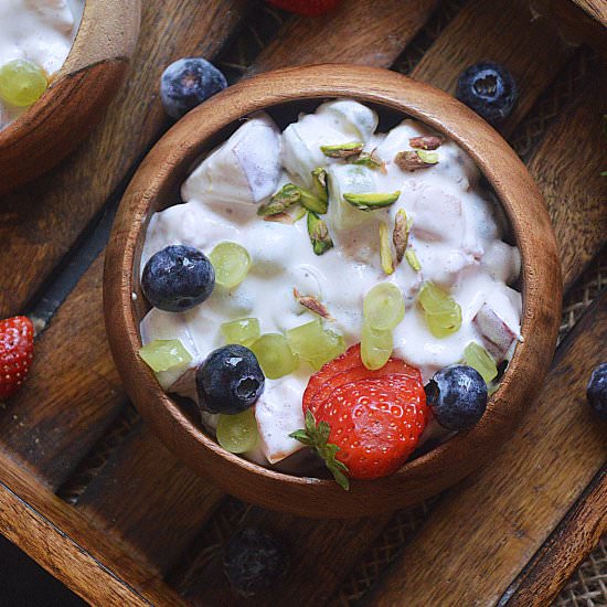 Fruit cream | Fruit Salad Cream