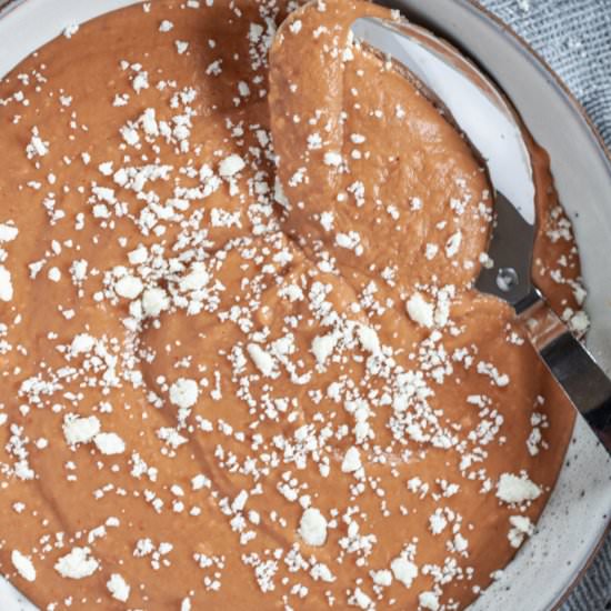 Restaurant Style Refried Beans