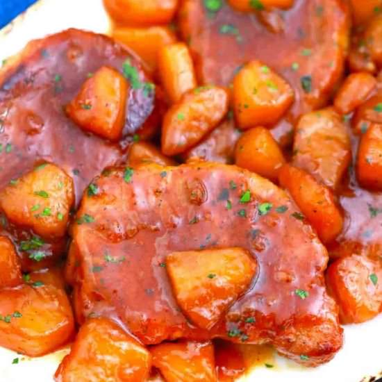 Pineapple Pork Chops