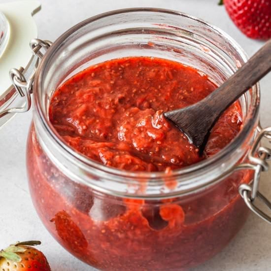 3-Ingredient Strawberry Chia Jam