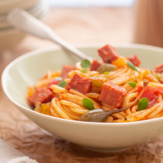 Tropical spaghetti