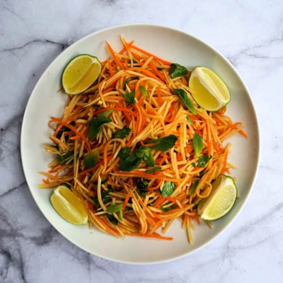 green papaya salad