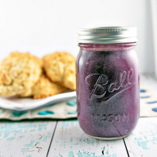 Blueberry Cardamom Curd
