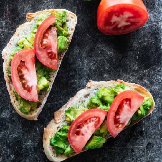 Avocado Tomato Toast