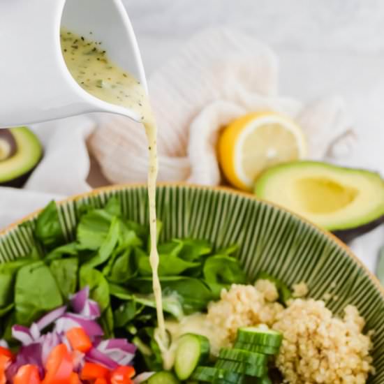 Homemade Lemon Vinaigrette
