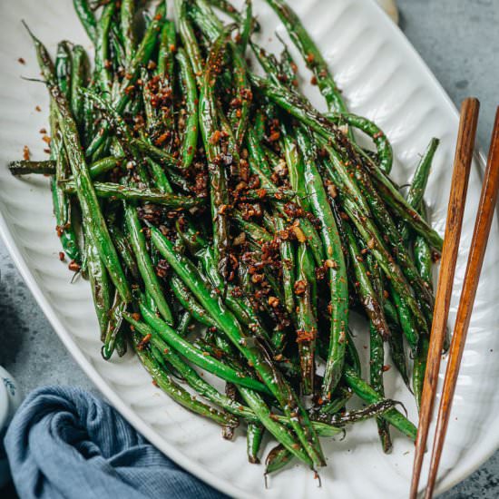 Chinese Garlic Green Beans