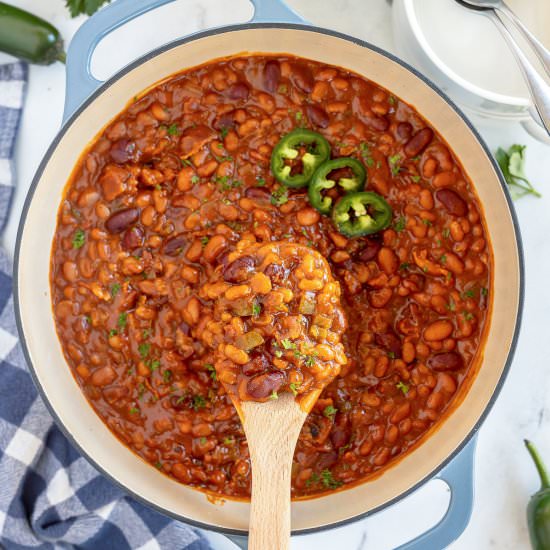 Spicy Baked Beans