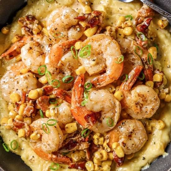 Cajun Shrimp & White Cheddar Cheese