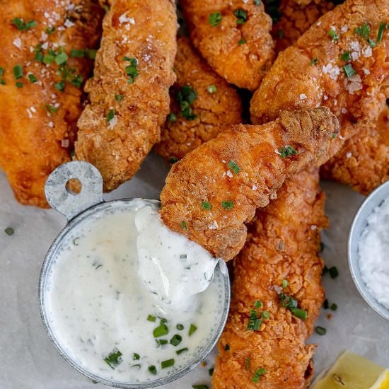 Air Fryer Buffalo Chicken Tenders