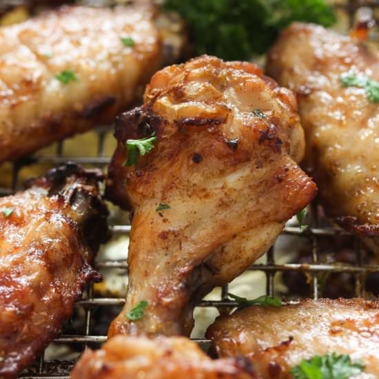 Garlic Butter Chicken Wings
