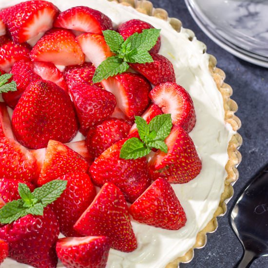 Strawberry Cheesecake Tart