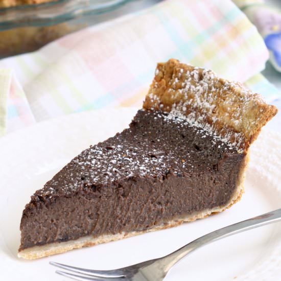 Chocolate Buttermilk Pie