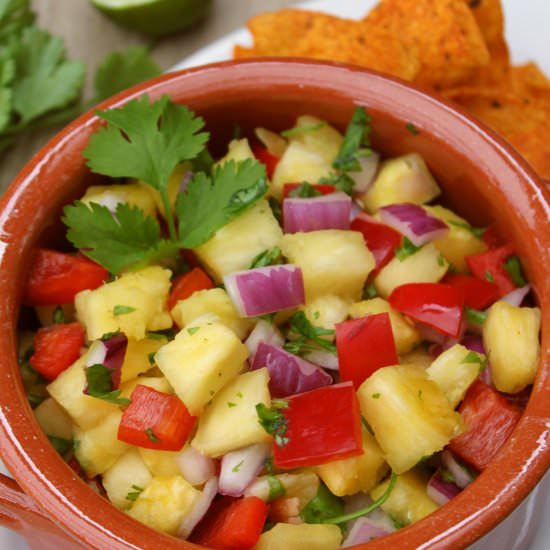 Easy Pineapple Salsa