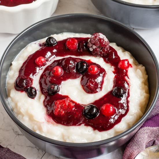 Vegan Rice Pudding 8 Flavor Variant