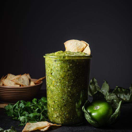 Tomatillo Green Chili Salsa