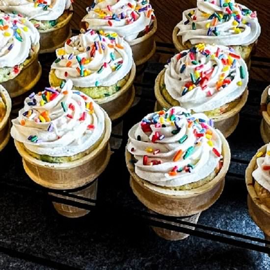 Ice Cream Cone Cupcakes