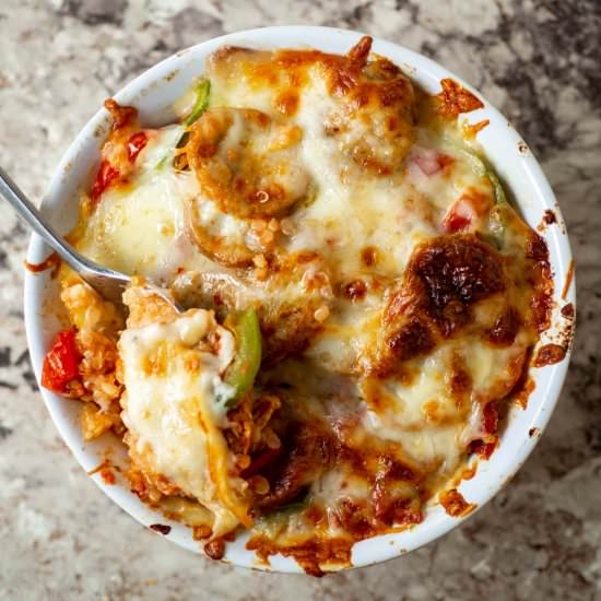 Easy Pizza Bowls with Quinoa